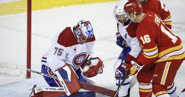 Calgary Flames' scoring woes continue in 2-1 overtime loss to Montreal Canadiens | National Sports