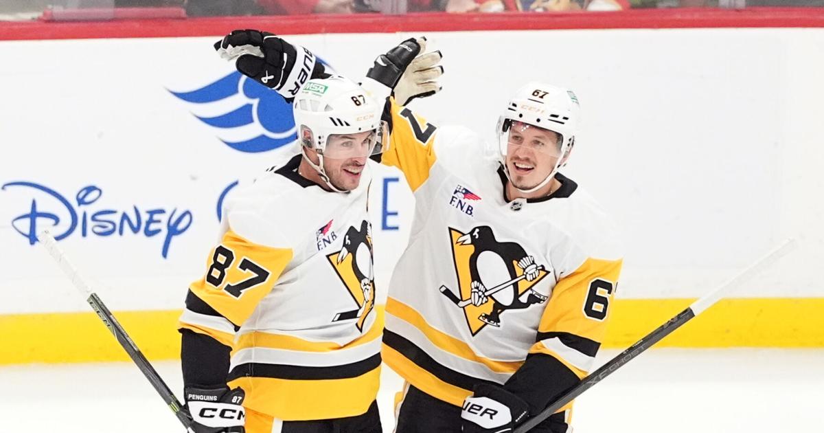 Sidney Crosby's two goals and an assist lead Penguins to 5-3 win over Panthers | Sports