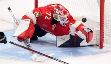 Bobrovsky's 50th career shutout leads Panthers to 3-0 win over Golden Knights | National