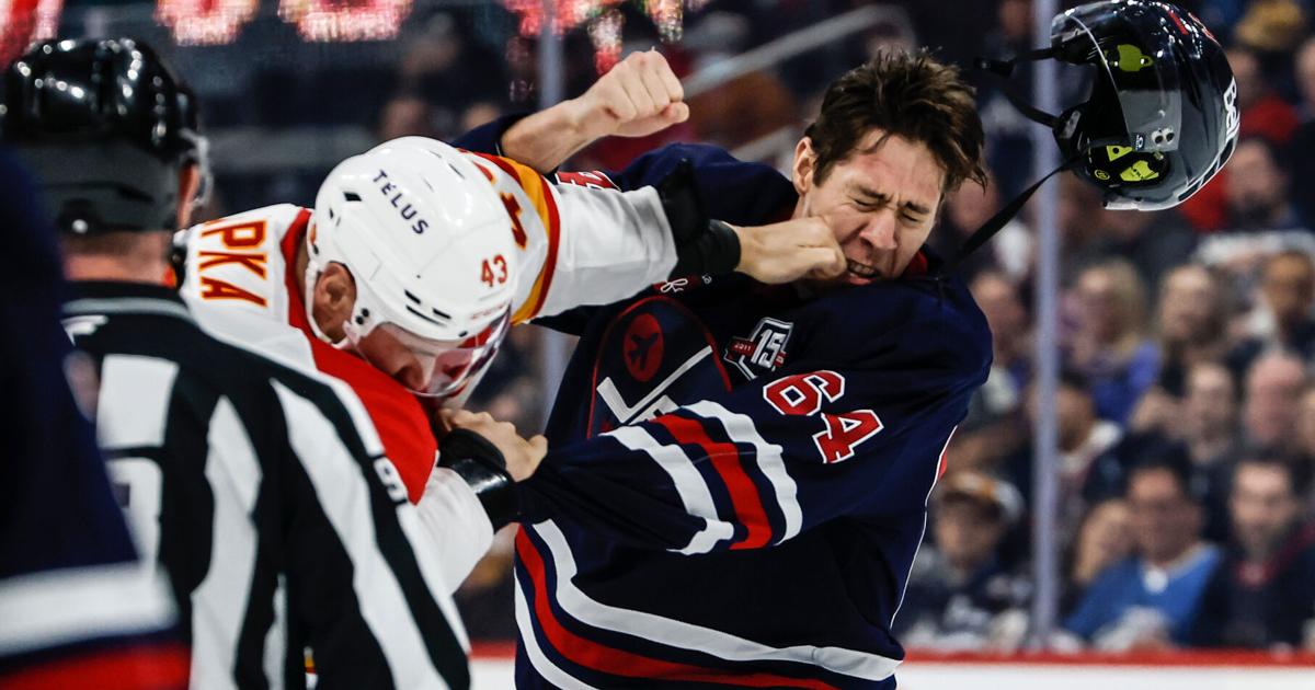 Gabriel Vilardi has a goal and assist to help the Jets beat Flames 5-3 | Sports