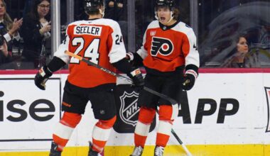 Trevor Zegras scores 2 goals and Flyers slip past Isles 4-3 in a shootout | Sports