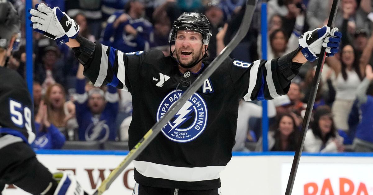 Kucherov gets 1,000th career point in Lightning's game against Ducks |