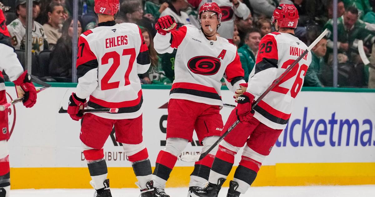 Carolina Hurricanes battling early injury wave that hit during 6-game road trip out West | National Sports