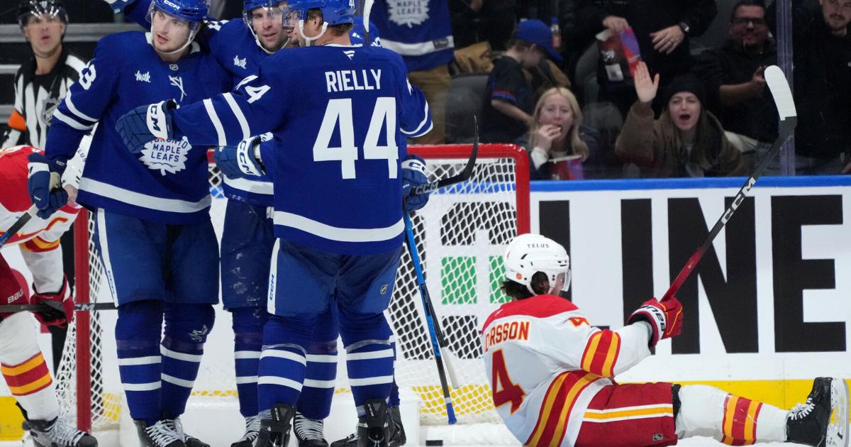 Domi and Knies help the Maple Leafs beat the struggling Flames 4-3 | Sports
