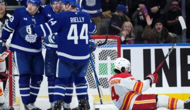 Domi and Knies help the Maple Leafs beat the struggling Flames 4-3 | Sports