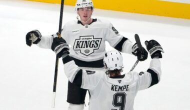 Kings blow 3-goal lead but Clarke scores late to beat Sharks 4-3 | Sports