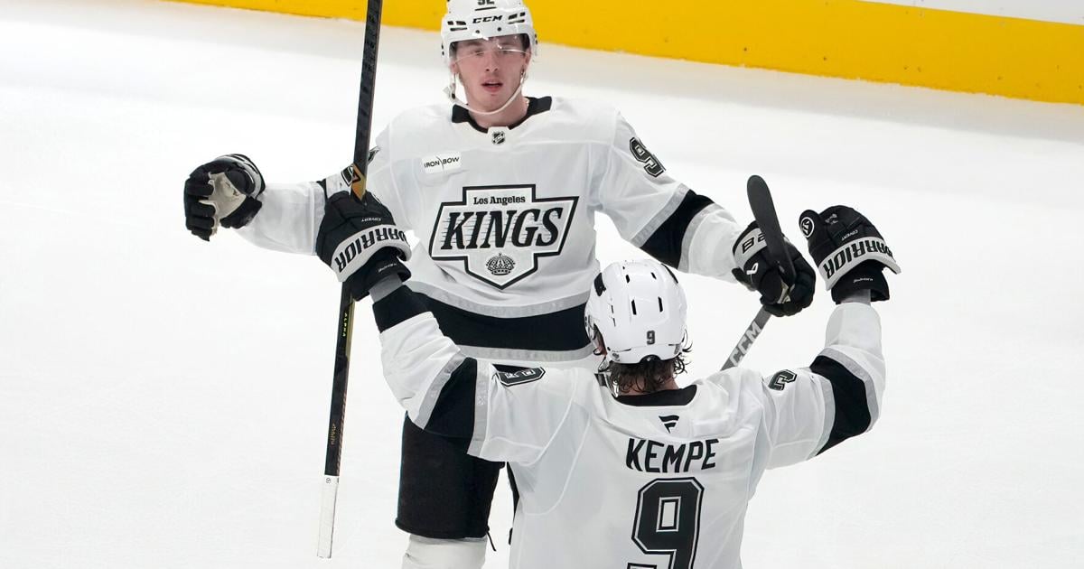 Kings blow 3-goal lead but Clarke scores late to beat Sharks 4-3 | Sports