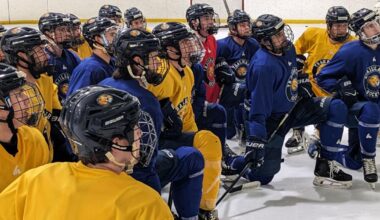 MCLA men's hockey team begins Year 3 with a new coach, goalie competition | Sports