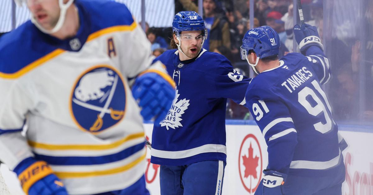John Tavares scores 499th goal on OT breakaway to lift Maple Leafs past Sabres, 4-3 | National Sports