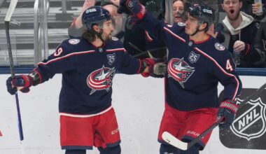 Sillinger, Olivier lead Blue Jackets to 6-3 win over Maple Leafs for third straight win | National