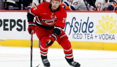 Svechnikov helps Hurricanes roll past Islanders 6-2 for 2nd win in 5 games :: WRALSportsFan.com