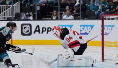San Jose Sharks earn first home win of the season with 5-2 victory over New Jersey Devils | National Sports