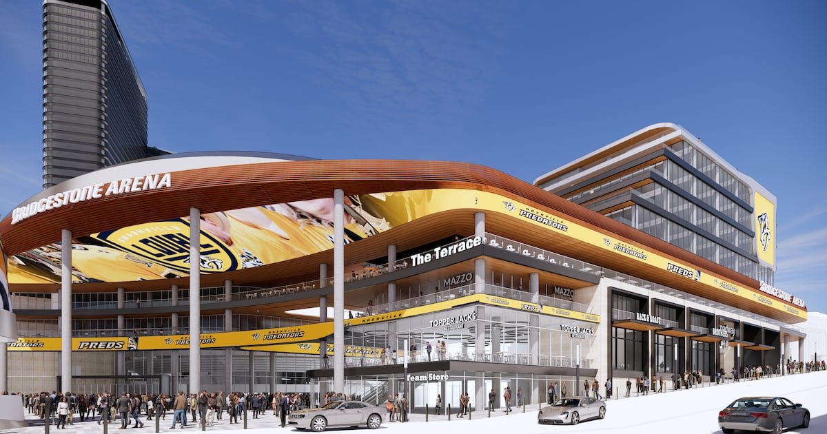 Connection to bustling Broadway central to Predators’ proposed Bridgestone Arena renovation