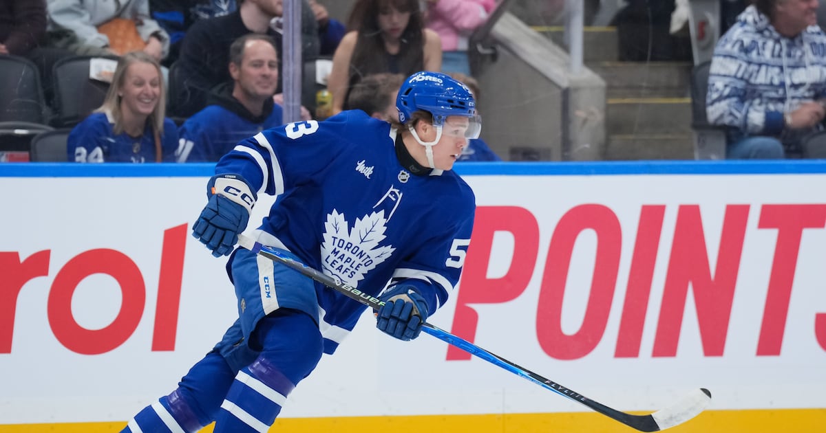 Easton Cowan set to make NHL debut on Toronto Maple Leafs top line