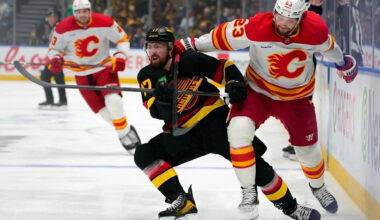 Canucks thrash Flames on opening night, next up, the Oilers
