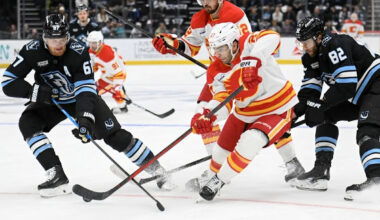 Yeah, the Flames are frustrated — ‘and I think we should be’