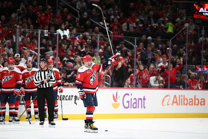 Alex Ovechkin plays his 1,500th game for the Capitals, but goal No. 900 will have to wait