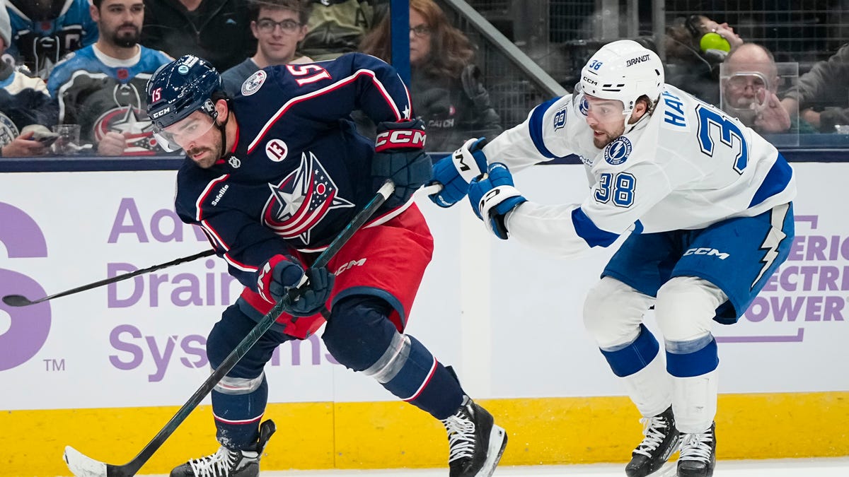 Columbus Blue Jackets' Fabbro welcomed back to Nashville after penalty
