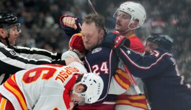 Six-year deal motivating Columbus Blue Jackets' Mathieu Olivier