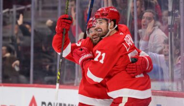 Red Wings rally in third period for 3-1 preseason win in Toronto