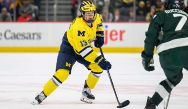 UM opens season with captain Hughes all-time leader in scoring