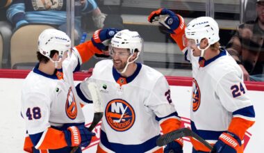 New York Islanders F Jonathan Drouin to have hearing for cross-checking Pittsburgh Connor Dewar