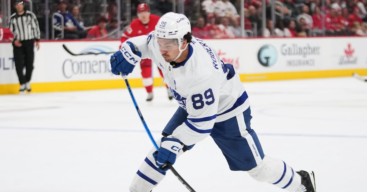 Toronto Maple Leafs GM Treliving exploring trade interest in Nick Robertson