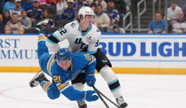 Cooley scores hat trick, Utah Mammoth beat St. Louis Blues 7-4 – Deseret News