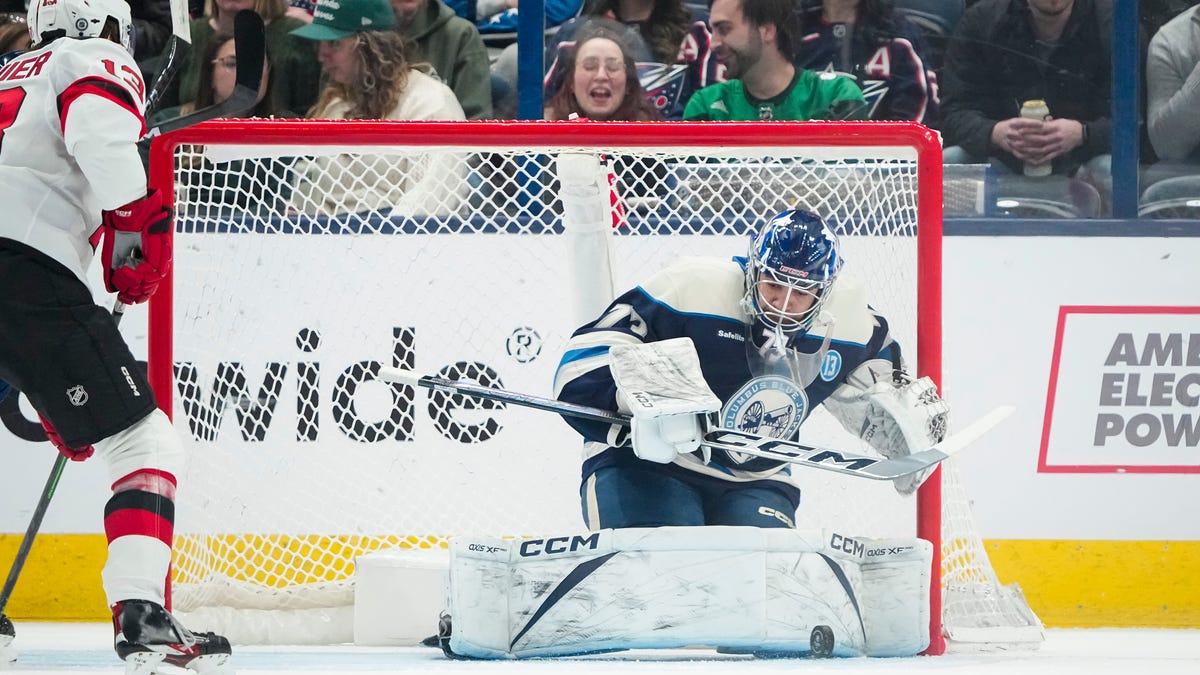 Jet Greaves to start for Columbus Blue Jackets vs New Jersey Devils