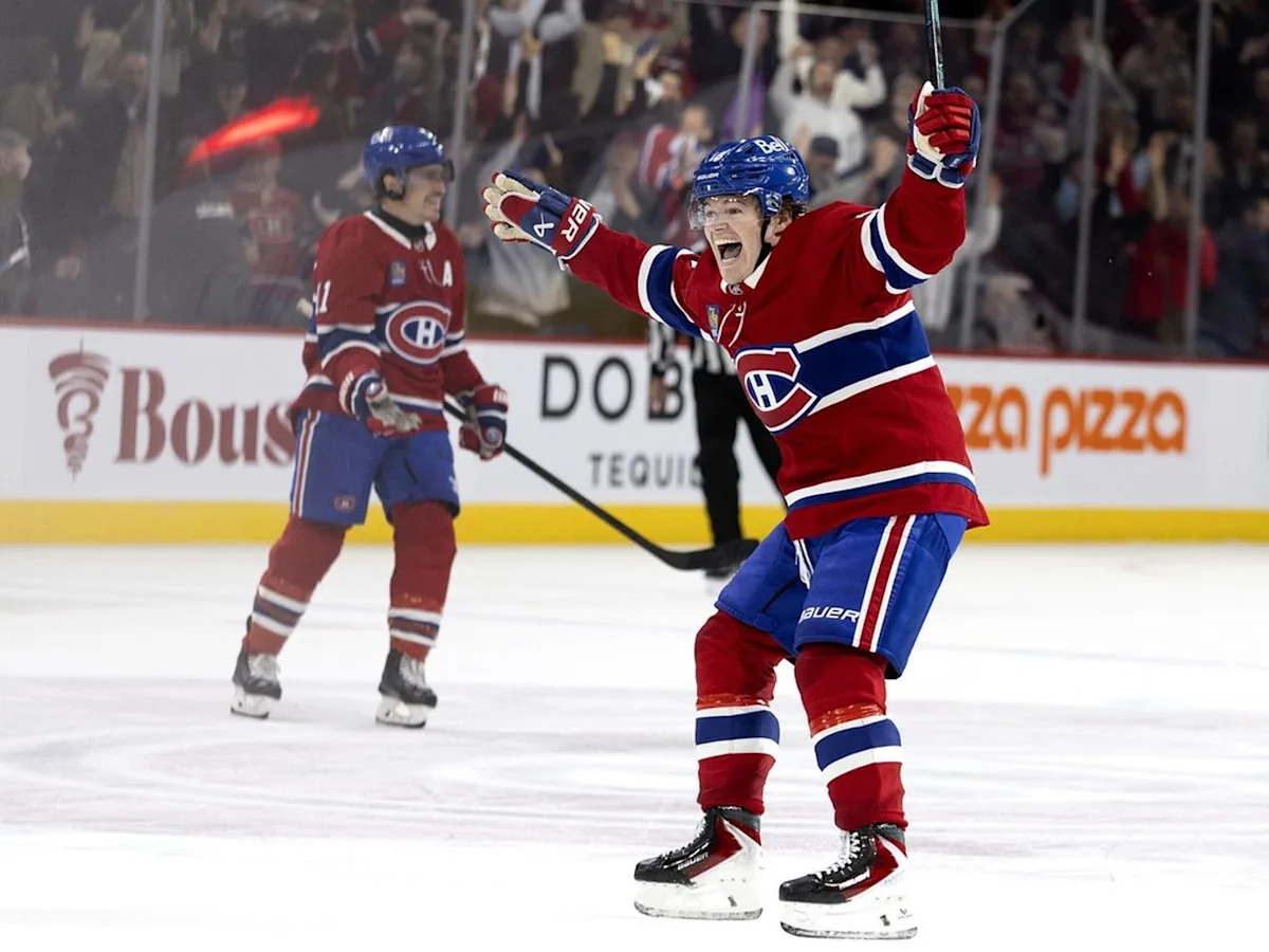 Cole Caufield plays hero again as Canadiens down Nashville