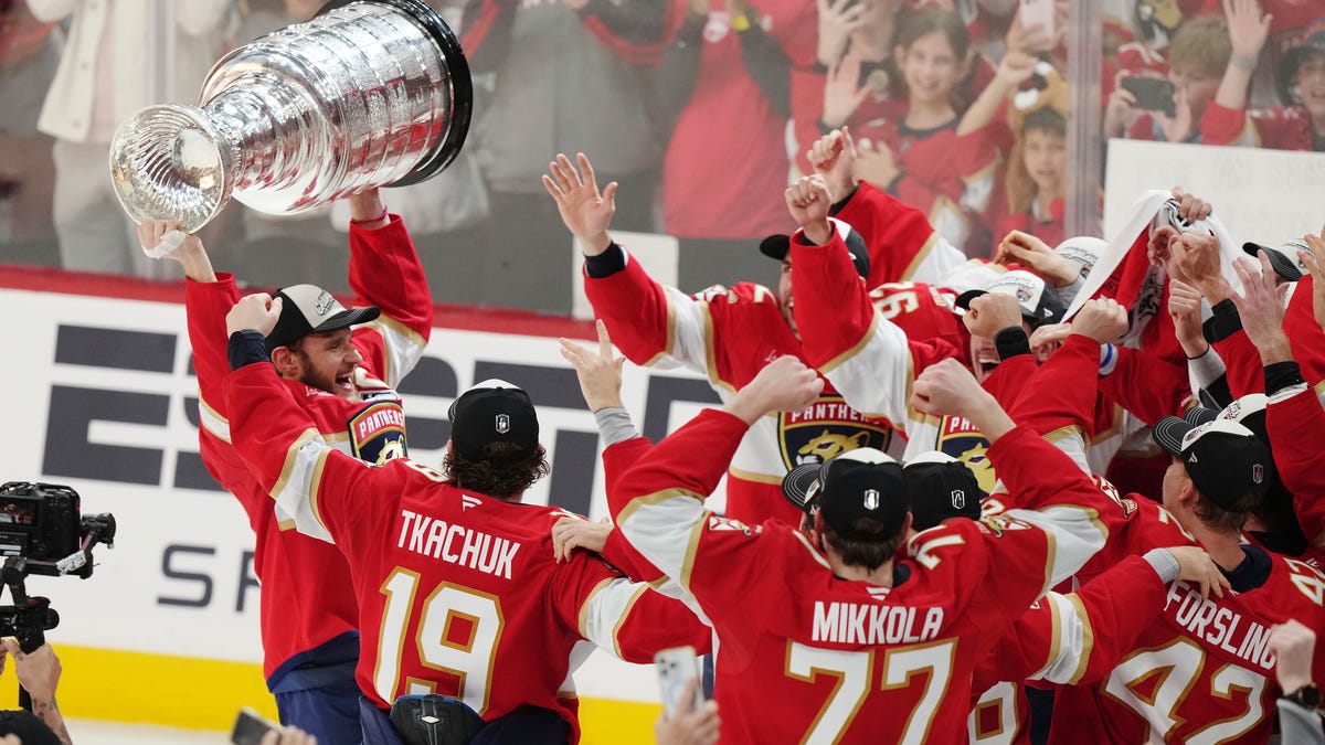 Panthers repeat as NHL champs; Sam Bennett named playoff MVP