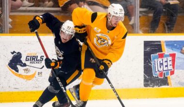 Predators roster, Tanner Molendyk, Zach L'Heureux sent to Milwaukee