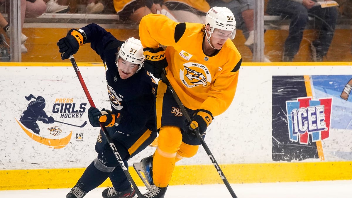 Predators roster, Tanner Molendyk, Zach L'Heureux sent to Milwaukee