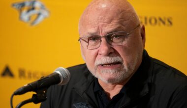 GM Barry Trotz explains why Predators sent Brady Martin back to OHL