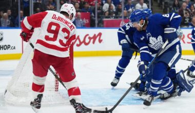 Detroit Red Wings rally to top Toronto Maple Leafs, 3-1, in preseason