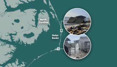 Maps, video show Outer Banks houses collapsed by hurricane waves, before and after