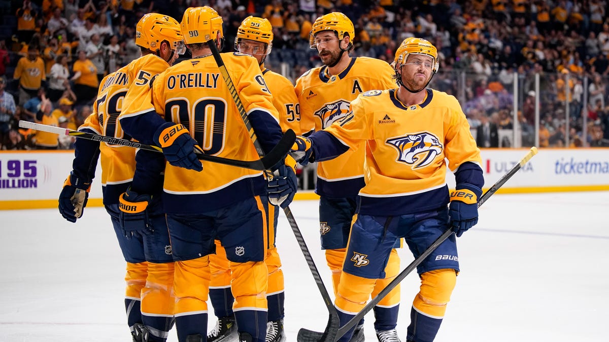 Predators release opening night roster, includes rookie Brady Martin