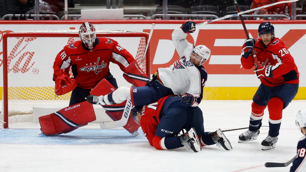 Columbus Blue Jackets lose to Washington Capitals to end preseason