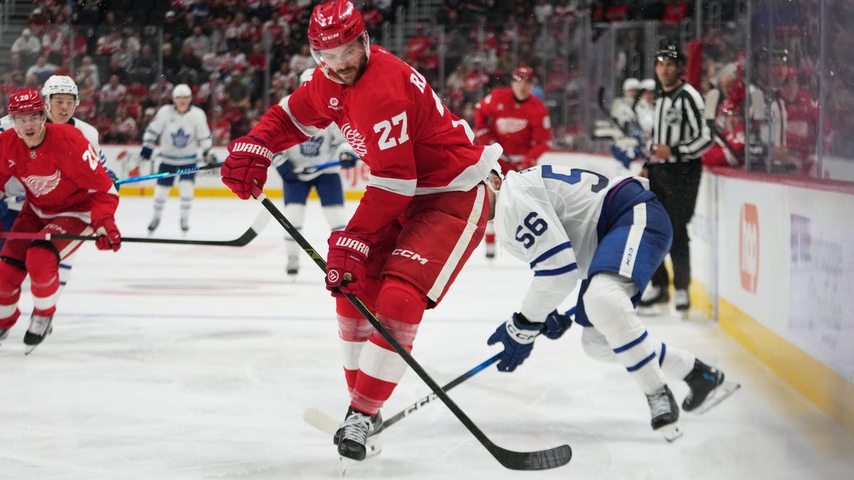 Red Wings' game in Toronto Monday moved up because of ALCS