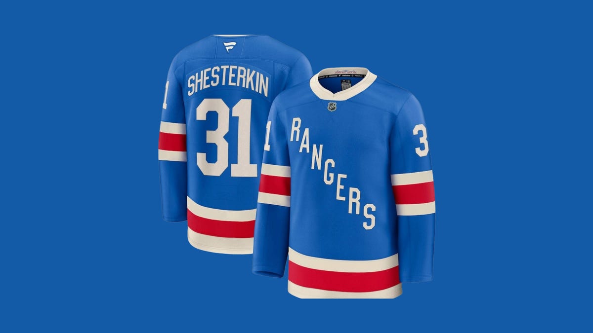 How to buy 2025 NY Rangers centennial throwback NHL jerseys