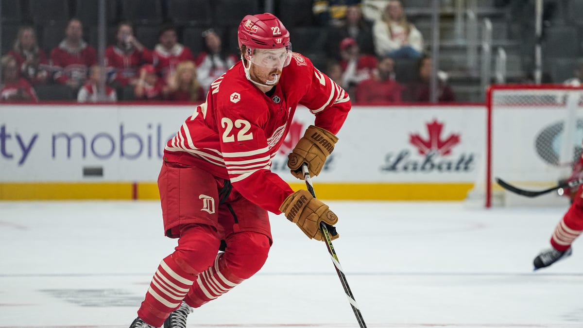 Forward day-to-day for Detroit Red Wings