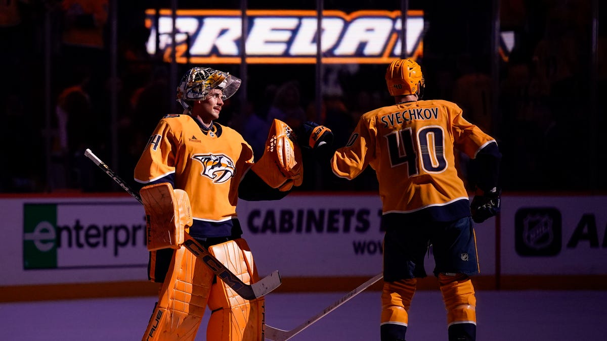 Predators vs Mammoth. Live updates, how to watch, schedule, stats