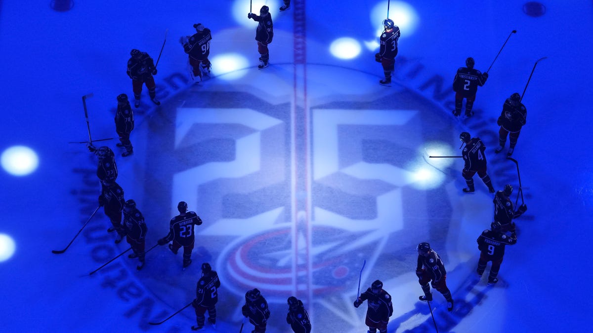 Columbus Blue Jackets alums honored in 25th anniversary celebration