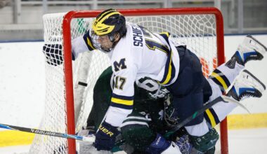 Unbeaten Michigan moves up to No. 4; Sabres start 0-3 again