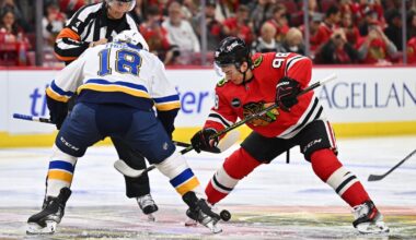 Blackhawks at Blues odds, picks and predictions
