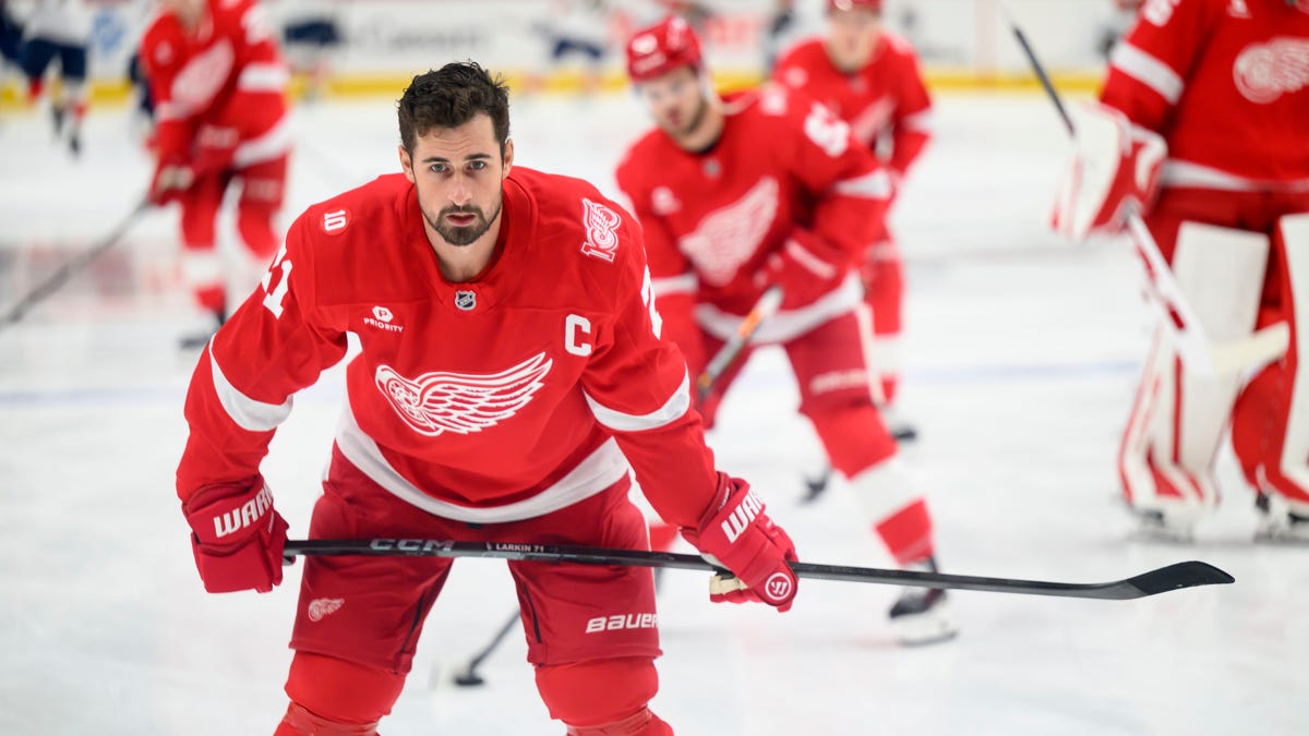 Detroit Red Wings captain Dylan Larkin named NHL first star after red-hot start