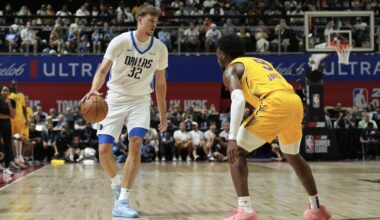 Cooper Flagg, Bronny James stats, results for Lakers-Mavericks game