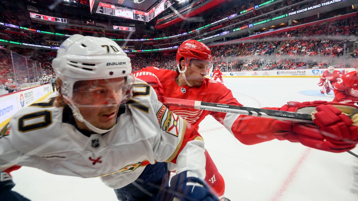 Red Wings edge Cup champion Panthers for third straight win