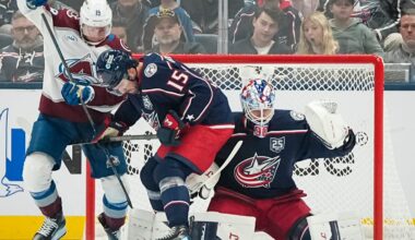 Colorado Avalanche stifle Columbus Blue Jackets on Atkinson's night
