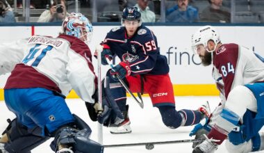Columbus Blue Jackets fall flat vs Colorado Avalanche